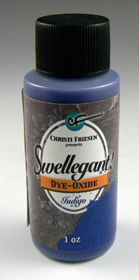 Färgtoning oxidering Indigo blå