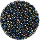 Glaspärlor Scarabeo ca 2,3 mm, Italienska, ca 15 gram