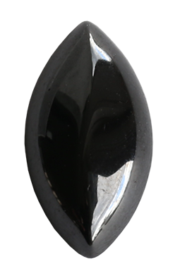 Zirkonia Svart 17x8,5 mm