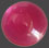 Zirkonia rubinröd 6 mm cabochon