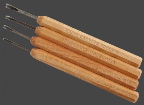 Skulpteringsverktyg 4 V-formade. De finaste som finns att hitta.