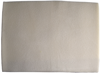 Pärlmatta, underlägg och torkmatta 22x30 cm. Blandade färger.