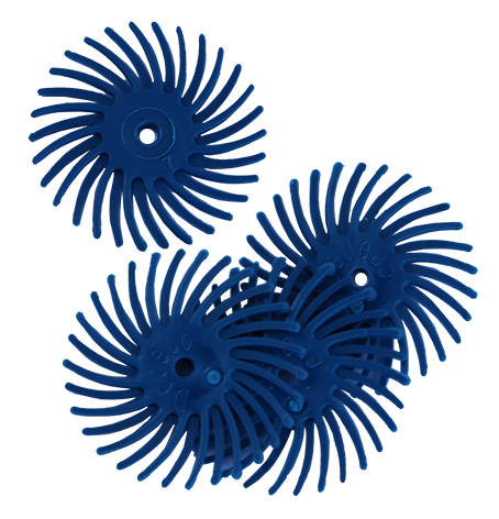 Polertrissa 4 st 400grit (40 micron) blå. Bör sitta minst 4 trissor på en mandrel.