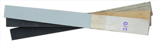 Slipstickor / smärgelpinne tre grovlekar 220 , 320, 2000 grit. Priset är för alla 3.