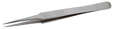 Pincett extra spetsig för knutar vid pärlträdning, kumihimo, m.m 127mm lång