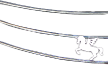 Lod/lödtråd, medium-hårt 0.8 mm tråd för lödning av Argentiumsilver. Per 30 cm