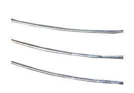 Lodsilver tråd för Sterling 0,5 M Hårt, 0.8 mm tråd. Pris per 1/2 meter