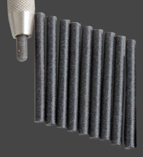 Poler- slipstift 2mm medelgrovt, 5 st