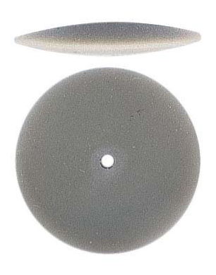 Polertrissa med pimpsten som slipmedel. Används för att inte skada stenar. Priset är för 2 stycken. Diameter 22mm.