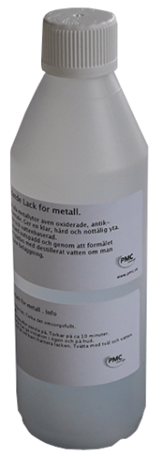 Skyddande lack för alla metaller. 25 cl