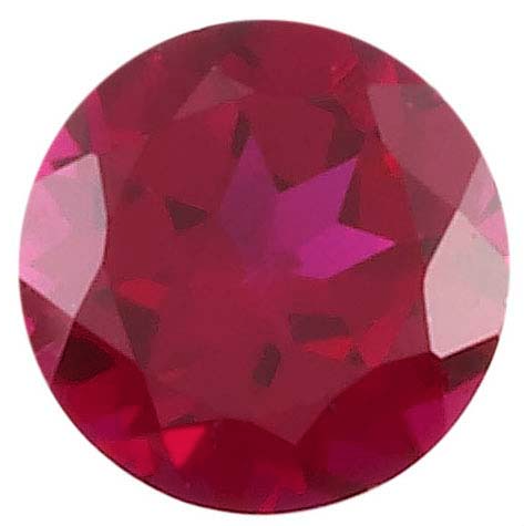 Zirkonia Granat 3mm 2st rund. Priset är för 2 stycken.