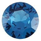 Zirkonia Stålblå 2 mm, 2 st. Priset är för två stycken.