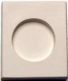 Fusingform Cirkel stor. Cirkeln storlek ca 3 cm. Yttermått ca