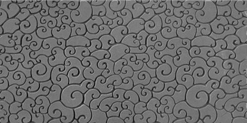 Gummimatta Sjöskum negativt mönster, 10x5 cm