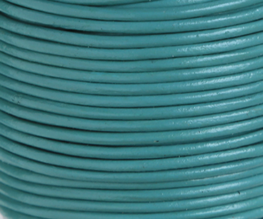 Läderrem 1,5 mm Sjögrön. Pris per meter