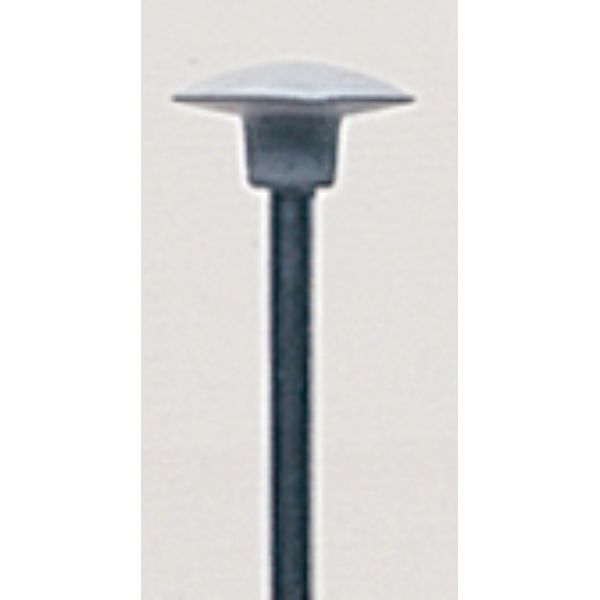 Polertrissa silikon med inbakade slipkorn "grov" 10 mm med fast mandrel 2,3 mm. Passar de flesta maskiner