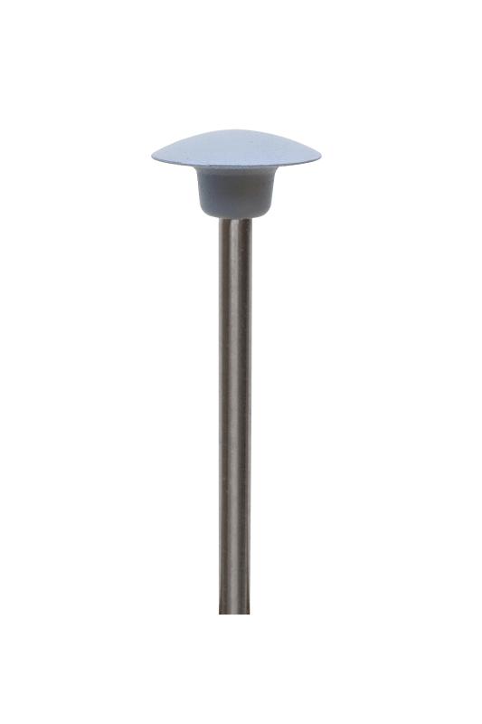 Polertrissa silikon med inbakade slipkorn "fin" 10 mm med fast mandrel 2,3 mm. Passar de flesta maskiner (kopia)