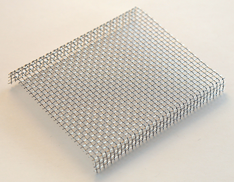 Bränngaller med nedvikta kanter, 11,5 x 10 cm