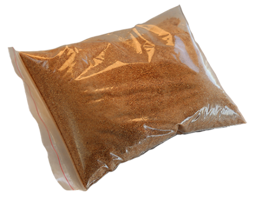 Trämassa i pulverform för att göra ihåliga föremål av Formsilver