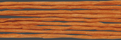 Sidenband, vävt, tvättat och handfärgat 3 mm, 1meter.