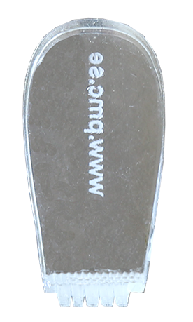 Stämpel för PMC finsilver text PMC999