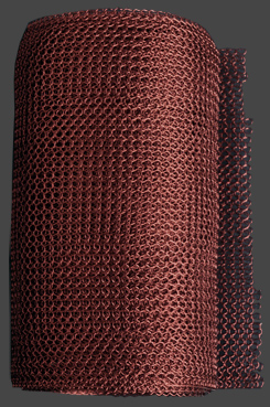 Brun, 8,5cm bred. Tät väv, grov tråd. Två längder 22 cm eller 1 meter.Välj längd