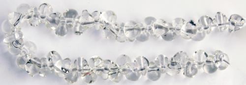 Glasdroppar i en "strand" om ca 25 st. Klar.