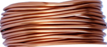 Emaljerad tråd ,kopparfärg, 1 mm, ca 4 meter, oxiderar inte, behåller färgen.