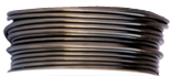 Emaljerad tråd Gun Metal, 1 mm, ca 4 meter