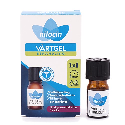 Nilocin Vårtgel behandling