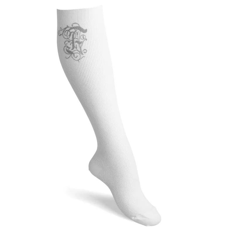 FUNQ WEAR stödstrumpor bomull, Wonderful White