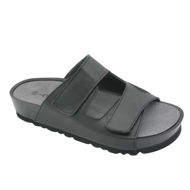 Sandal för hallux valgus svart.