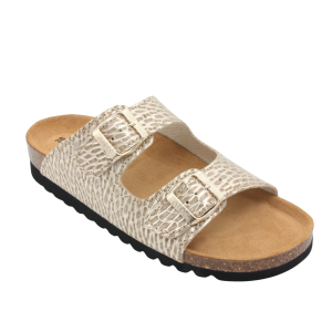 Sandal Embla Caiman Gold