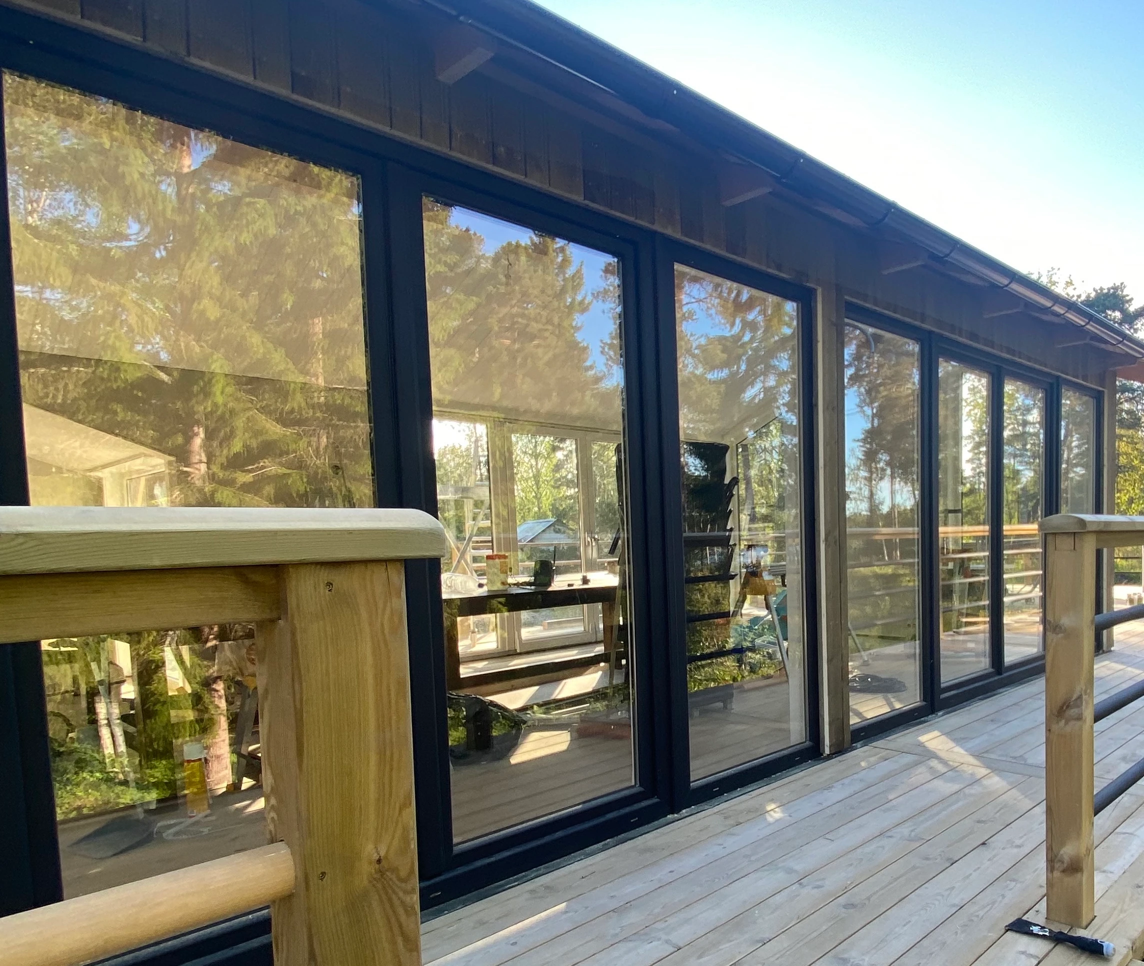 SKJUTDÖRR 4-DELAD PVC TILT/SLIDE