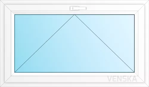 Öppningsbart PVC-källarfönster Light