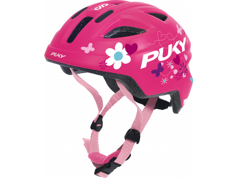 Puky PH8 Pro-S barnhjälm pink flower