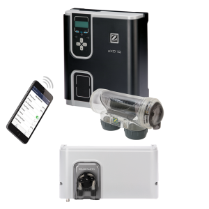 Saltklorinator paket eXO IQ 10 + Dual Link
