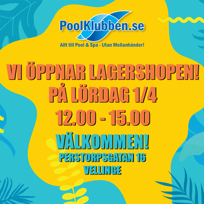 VI ÖPPNAR FÖR SÄSONGEN