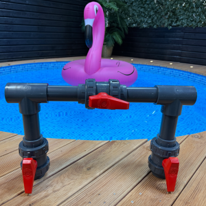 Bypass paket för poolvärmepump