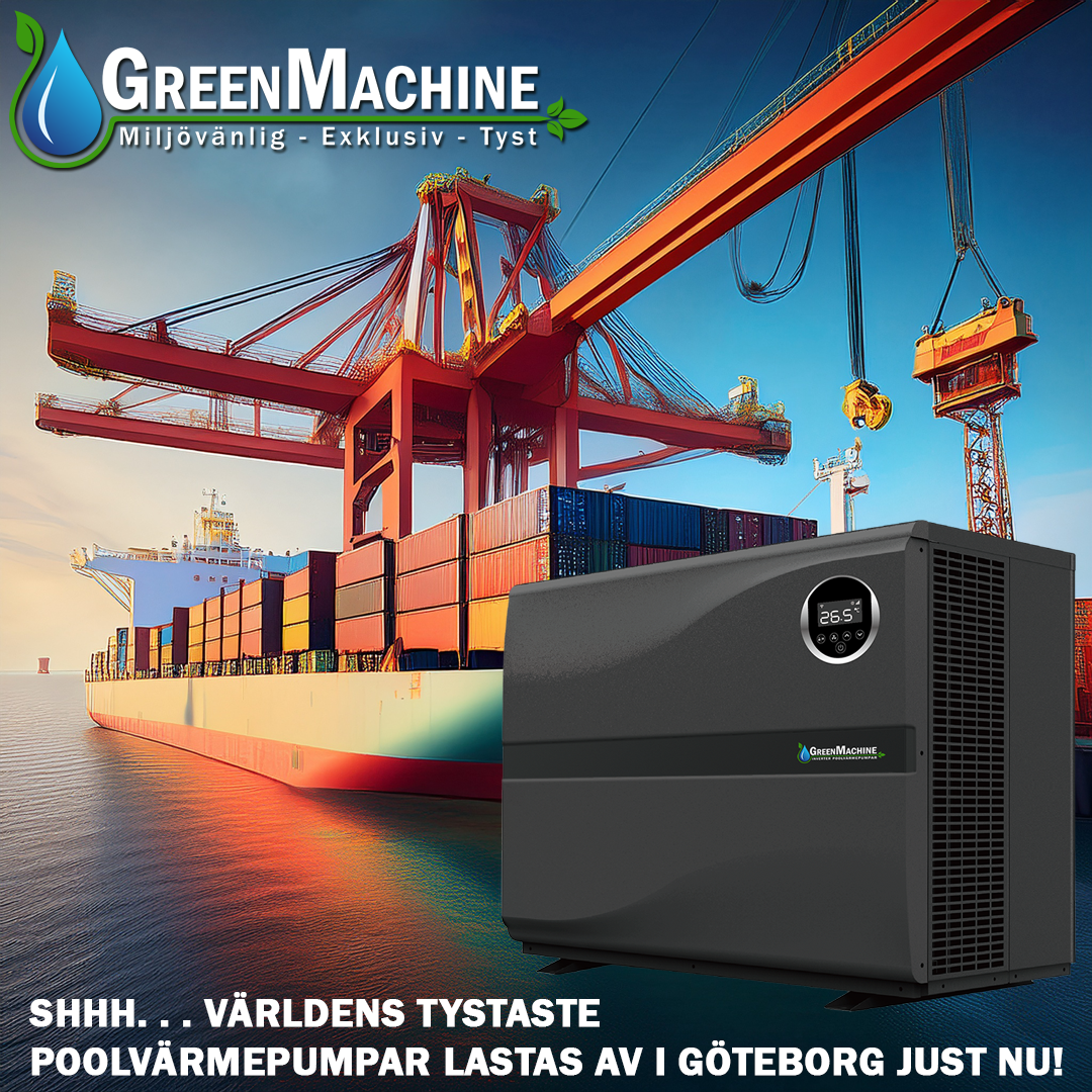 VÅRA CONTAINERS MED GreenMachine LASTAS AV JUST NU!