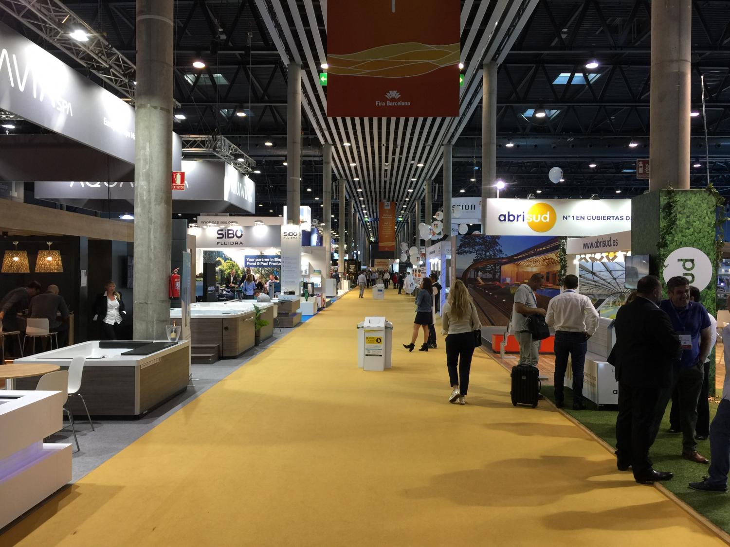 Piscina & Wellness Barcelona 2019 dag 1 Poolklubben.se går på poolmässa