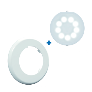 LumiPlus Flexi Vit LED med vit front