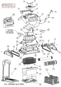 Maytronics M3 - M200 skyddskorg