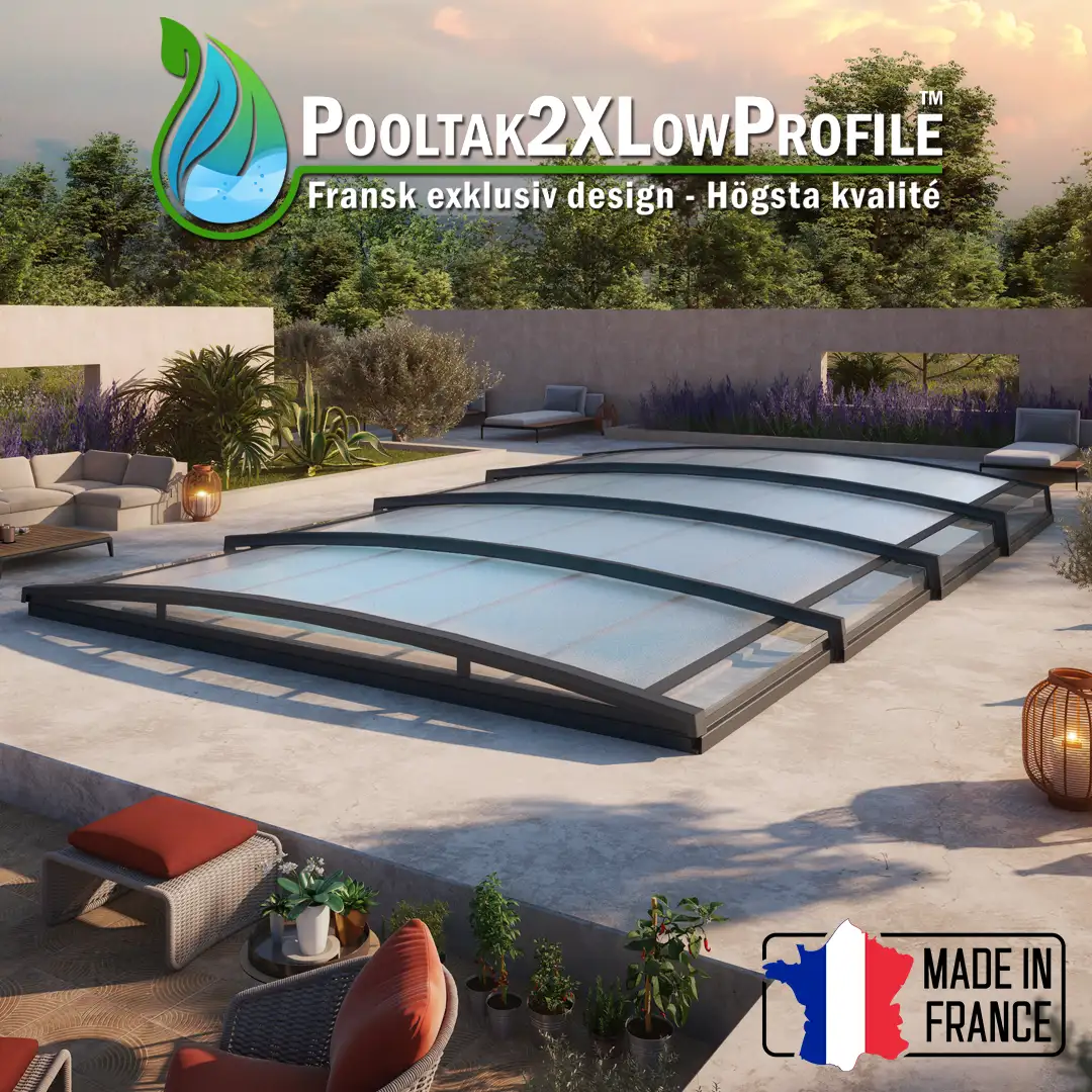Designa ditt eget Pooltak 2XLowProfile™