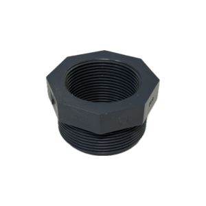 PVC Reducering 2" utv. gänga till 1-1/2" inv. gänga