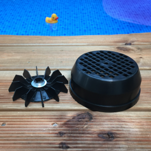 Fläktkåpa med fläkt till SENA Poolpump