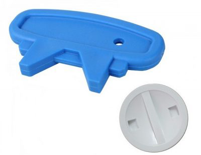 Vinterplugg 1½" gänga med nyckel