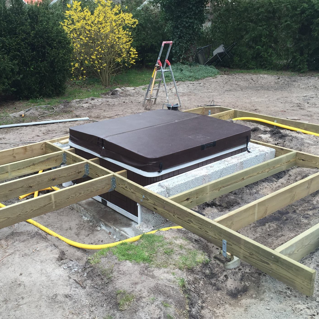 Nedsänkt spabad? - Javisst!