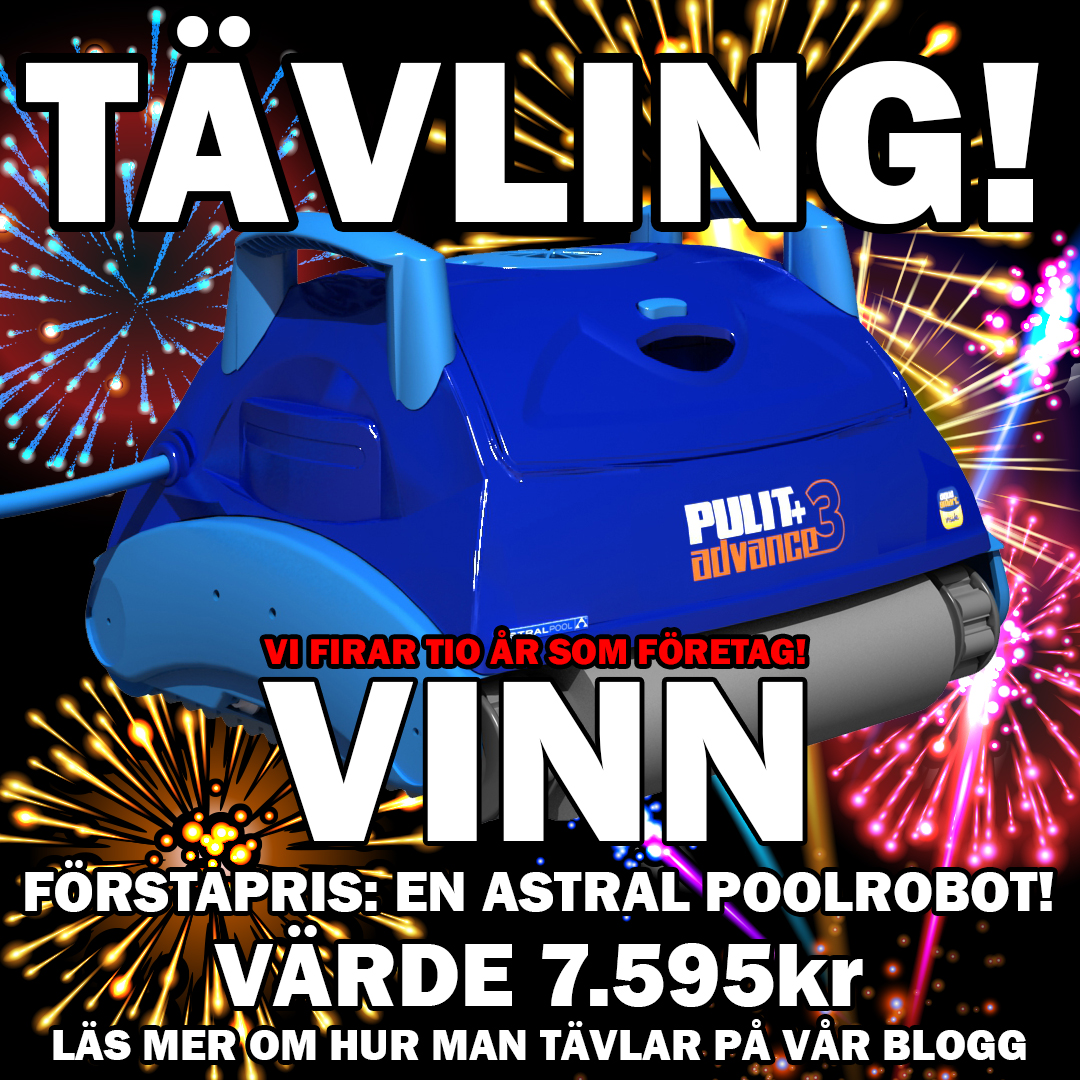 Vi fyller 10 år! Det firar vi med en stor tävling här och på våra sociala medier!