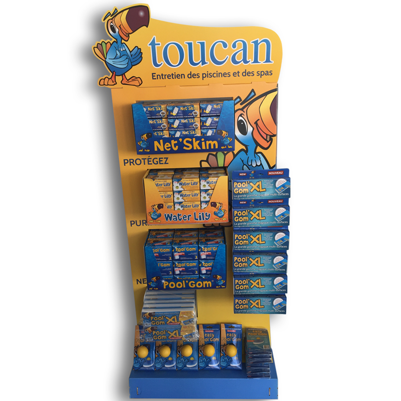 ÄNTLIGEN! VI FICK PRECIS HEM TRE PALLAR MED ALLA TOUCANS FANTASTISKA PRODUKTER!